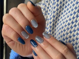 先端クリアフレンチネイル