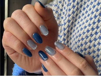 キキネイル たまプラーザ店(kikinail)/先端クリアフレンチネイル