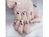 【HAND】長さだし10本＋120min画像持ち込みコース¥17980/小パーツ30個無料☆