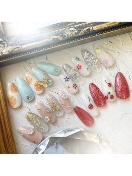エスフィーネイルサロン ブリーユ(Esfy nailsalon Brille)/3/20～new定額デザイン
