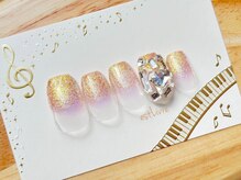 エストリブレ(estLivre)/ストーン敷き詰めラメ