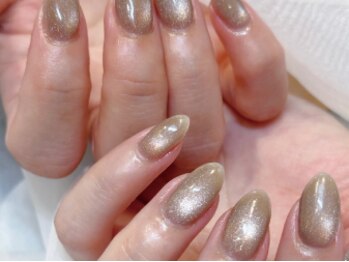 【シンプル ワンカラーネイル】