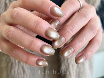 ハンハウス 辻堂店(Han house.)/マグネットネイル