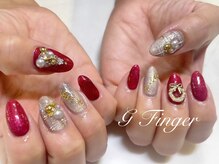 ジーフィンガー 大井町店(G Finger)/煌めくクリスマスネイル♪♪