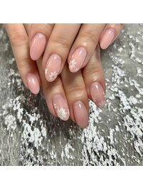 《ハンド》フラワーネイル