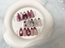 イーネイル(e′nail)/バレンタイン定額デザイン