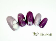 エリクサーネイル 池袋(Elixir Nail)/定額a シンプル/クーポン使用
