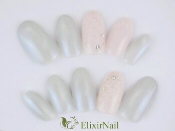 エリクサーネイル 新宿3丁目(Elixir Nail)/定額a シンプル/クーポン使用