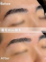 メンズ脱毛 メンズエステ エイト(8)/眉毛waxのお客様♪