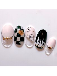 ハロウィンネイル