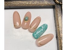 ネイルサロン インプレス(Impress)/ペイズリーネイル