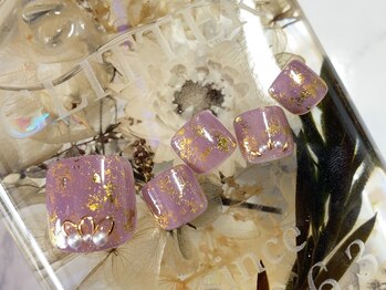 グリッター(GLITTER)/箔ネイル