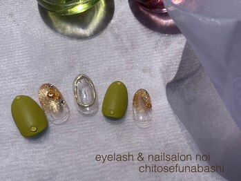 ノイ noi 千歳船橋店 ネイルサロン/2021.9月キャンペーンネイル3-3