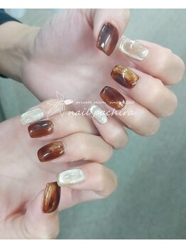 ネイルパキラ(nail pachira)/秋☆お手軽ネイル
