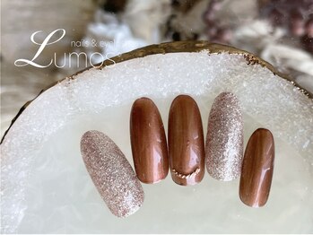 ルーモス 桜川店(Lumos)//シンプルネイル/ラメ