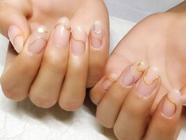 ミラーラインネイル☆