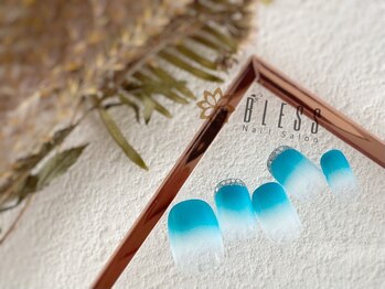 ブレス 仙台駅前本店(BLESS)/さわやか海っぽネイル