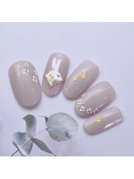ラ カゼッタ(La casetta)/イースターうさぎネイル