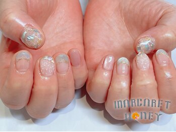 マーガレットハニー 本八幡/マグネットステンドガラスネイル