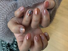 ネイルズ ララ(nails Lala)/ピンクミラー