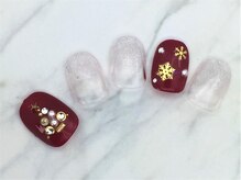 ザ アール ネイル カンパニー(the R nail company)/シェラック定額アートD￥10450