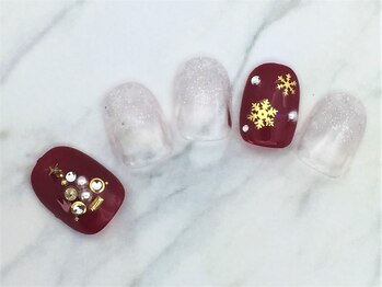 ザ アール ネイル カンパニー(the R nail company)/シェラック定額アートD￥10450