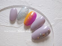 ネイルサロン ブランシュール(Nail Salon Blancheur)/ハロウィンカラーの縦グラデ