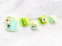 ターラ(Tara)/フットオーロラグリーン