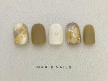 マリーネイルズ 横浜店(MARIE NAILS)/定額￥7,700 イエロー 0418c