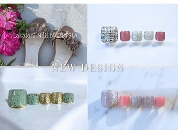 ラカラニネイル バイ エリシア(LaKalani Nail by ELYSIA)/フットネイルご予約増えてます♪