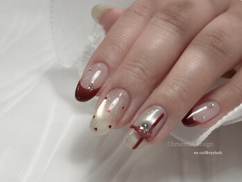 クリスマスプレゼントネイル