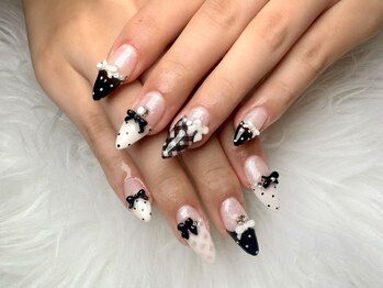 プティ アイビューティ 北浜店(peTiT eyebeauty)/長さだし　韓国ネイル　