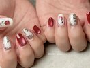 薔薇ネイル