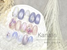 カナリス 神田店(Kanalis)の雰囲気(梅雨ネイル☆紫陽花ネイル♪シーズン定額デザインコース)