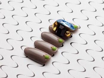 アデリー(ADELIAE)/【単色カラー】＋ストーンアート