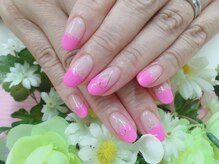 プルミエ ネイル(Premier Nail)/ストレートフレンチ☆ハート