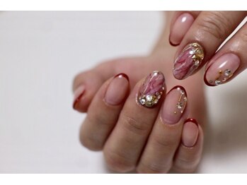 ノンブリック 楽々園店(Nomblic)/赤大理石