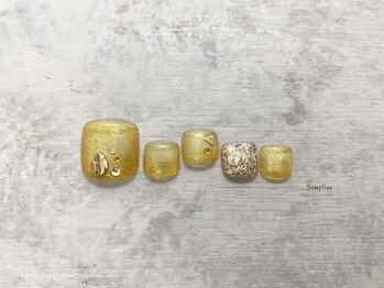 シンプリー ネイルアンドアイラッシュ 祖師谷大蔵店(Simpliee Nail&Eyelash)/マグネットフットネイル