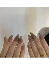 クイーンズビューティーサロン 新宿本店(Queen's beauty salon)/チップ長さ出し10本+ワンカラ