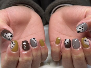 リリーネイル(Lily nail)/くすみカラーネイル