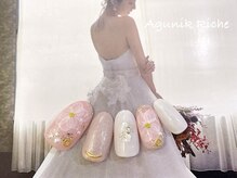 アグニークリッシェ(Agunik Riche)/【水彩フラワーネイル】