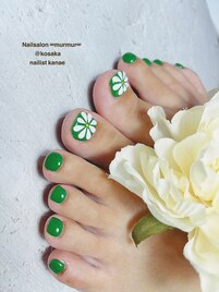 お花ネイル