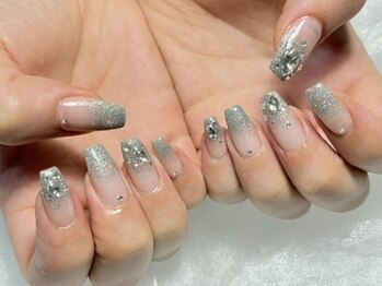 ネイル モア 岐阜駅店(nail mor.)/フラッシュグラデ