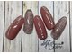 ホームネイルサロン 戸田 ミハ フルーラ(Home Nail Salon Mija Flura)の写真/落ち着いたカラーでシンプル可愛い!マグネット新色有♪ナチュラルで可愛いネイルOK!ワンホンネイルが得意!