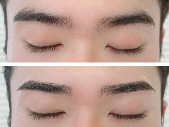 リブロウ(Rebrow)の写真/【メンズ専用フェイシャル/眉毛WAX◎】アイブロウ専門のプライベートサロンで垢抜けフェイスが叶います！