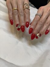 ブルーデイジー 栄本店(Blue daisy)/レッドネイル