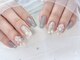 ビーエスネイル 金山店(bs-nail)の写真/長さ出しでスラリとキレイな指先♪折れやすくて爪が伸ばせない方やチビ爪さん、自爪に自信がない方にも◎
