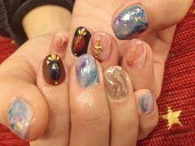 アイラッシュアンドネイル専門店 クラル(CURAR)/ニュアンスネイル￥9980