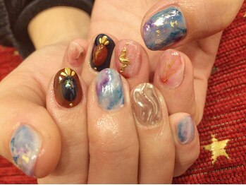 アイラッシュアンドネイル専門店 クラル(CURAR)/ニュアンスネイル¥9980