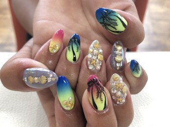 ネイルサロン ボンテ(Bonte)/パームツリーネイル